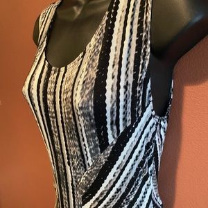 Black and White Maxi Dress (Size S)